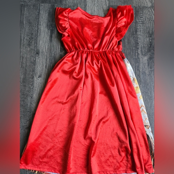 Disney Red and White Moana Nightgown for Kids - Picture 3 of 4